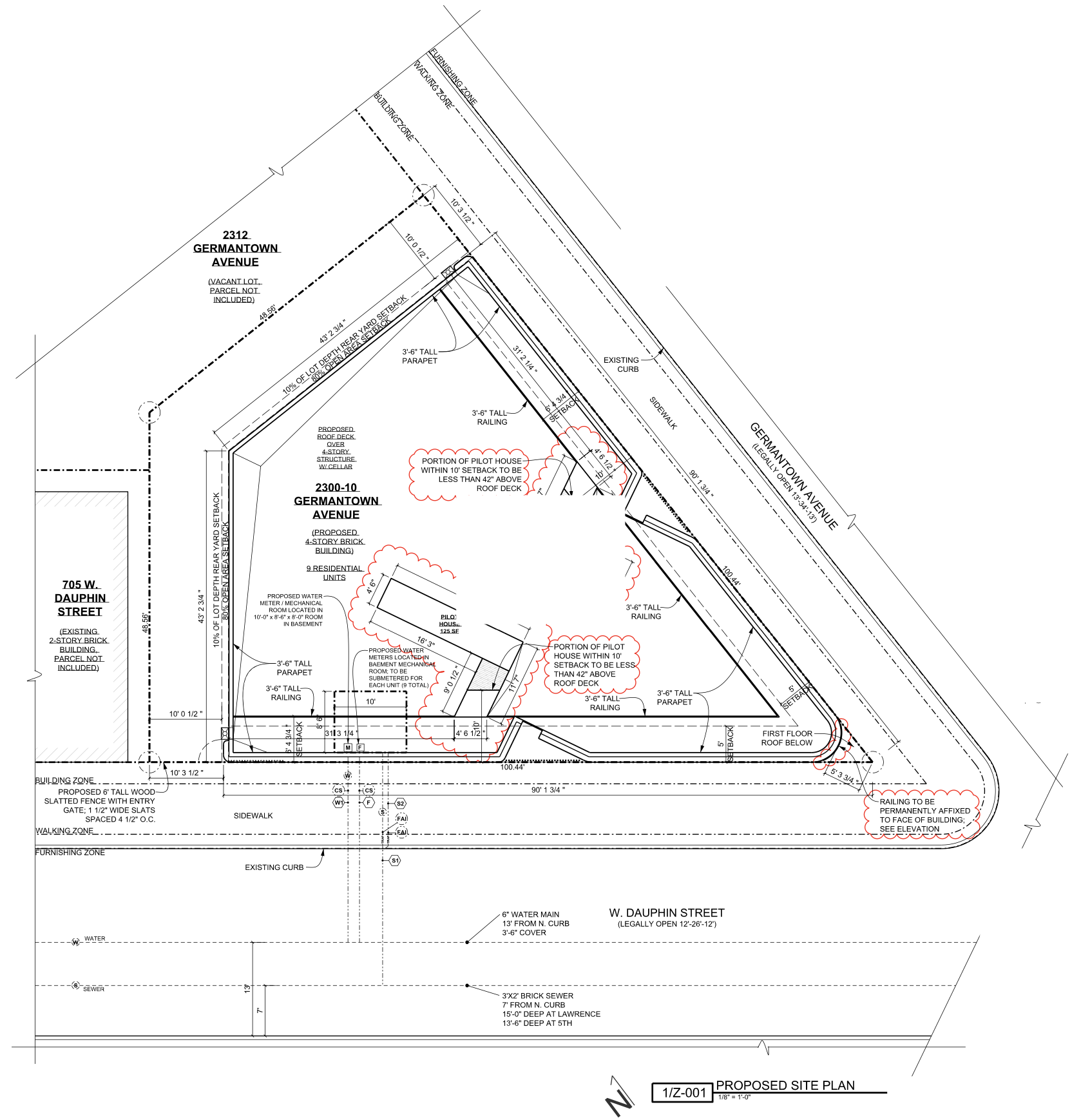 2300-10 Germantown Avenue Site Plan