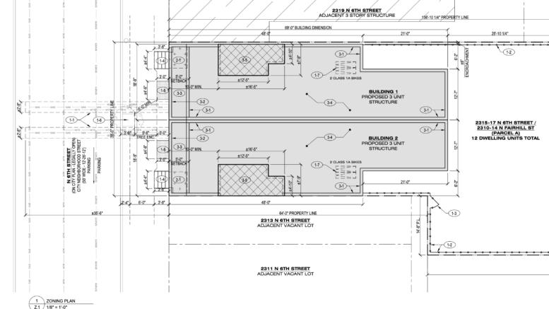 2317 North 6th Street Plan