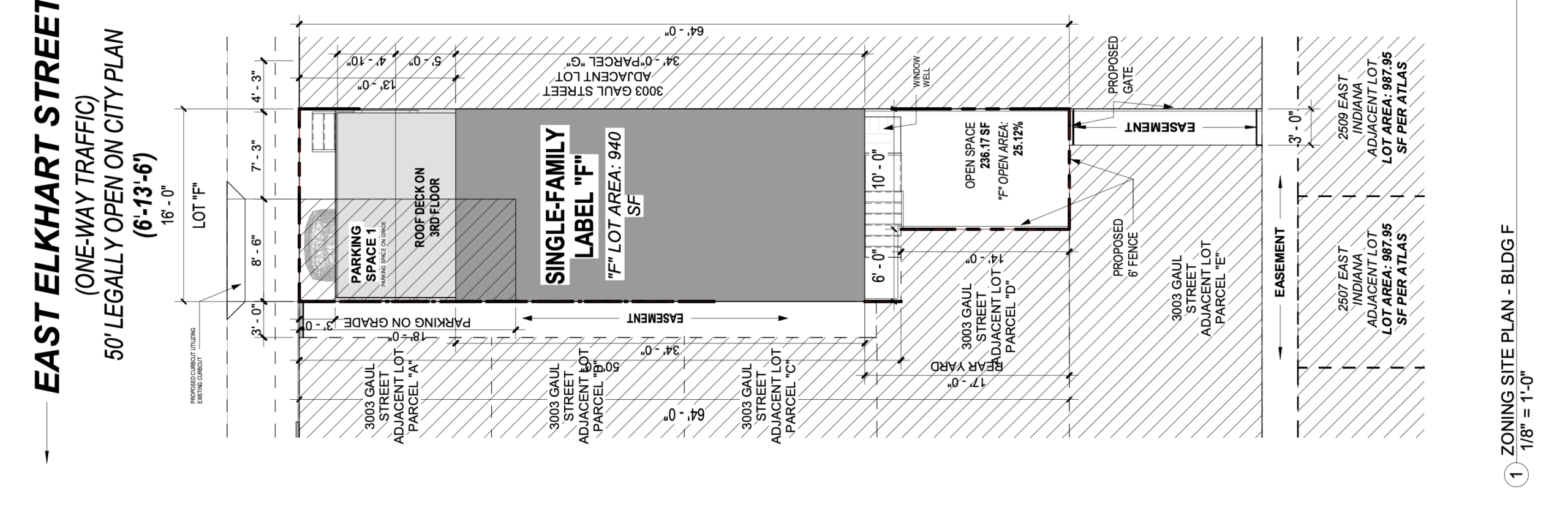 2507 East Elkhart Street Plan