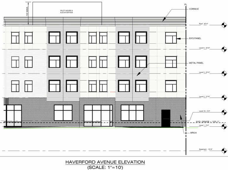5500 Haverford Avenue Elevation
