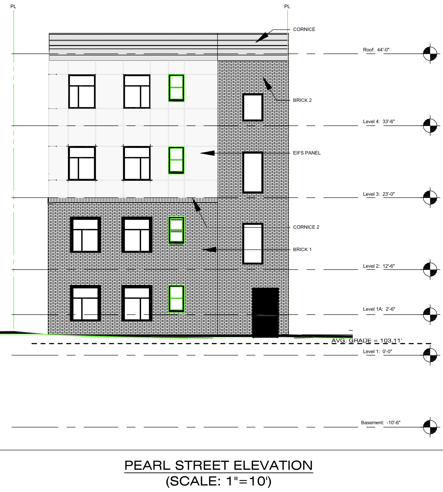 5500 Haverford Avenue Peart Street Elevation