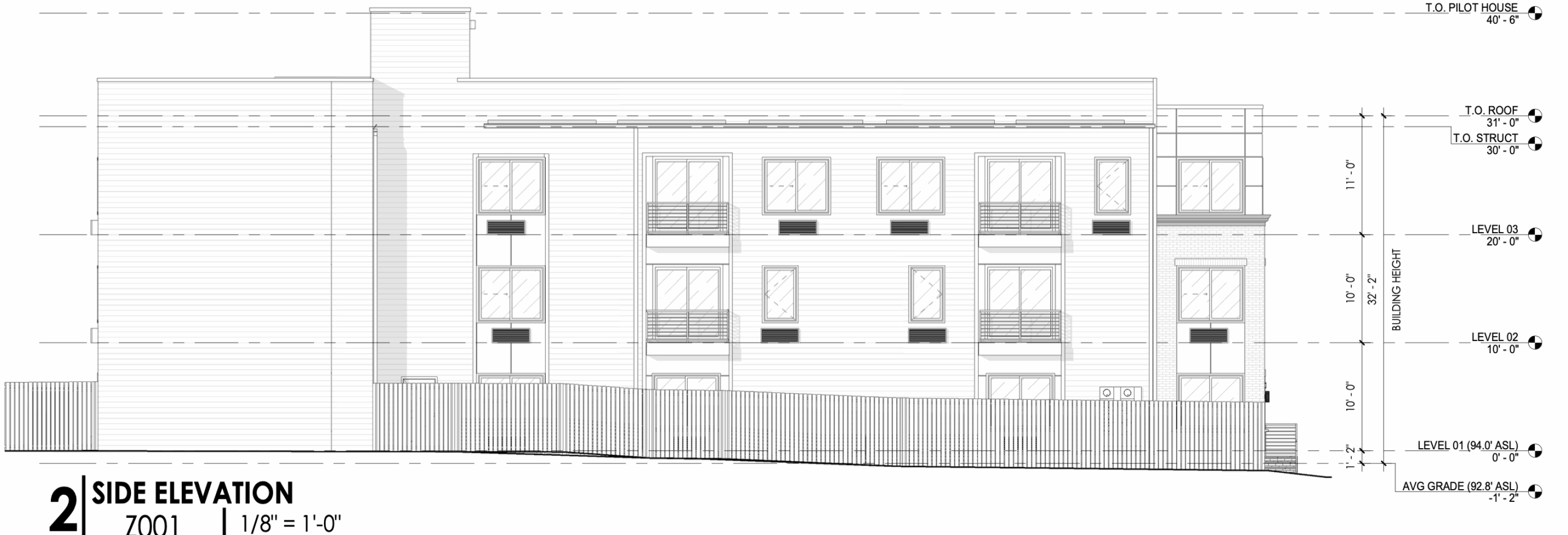 613 Brooklyn Street Side Elevation
