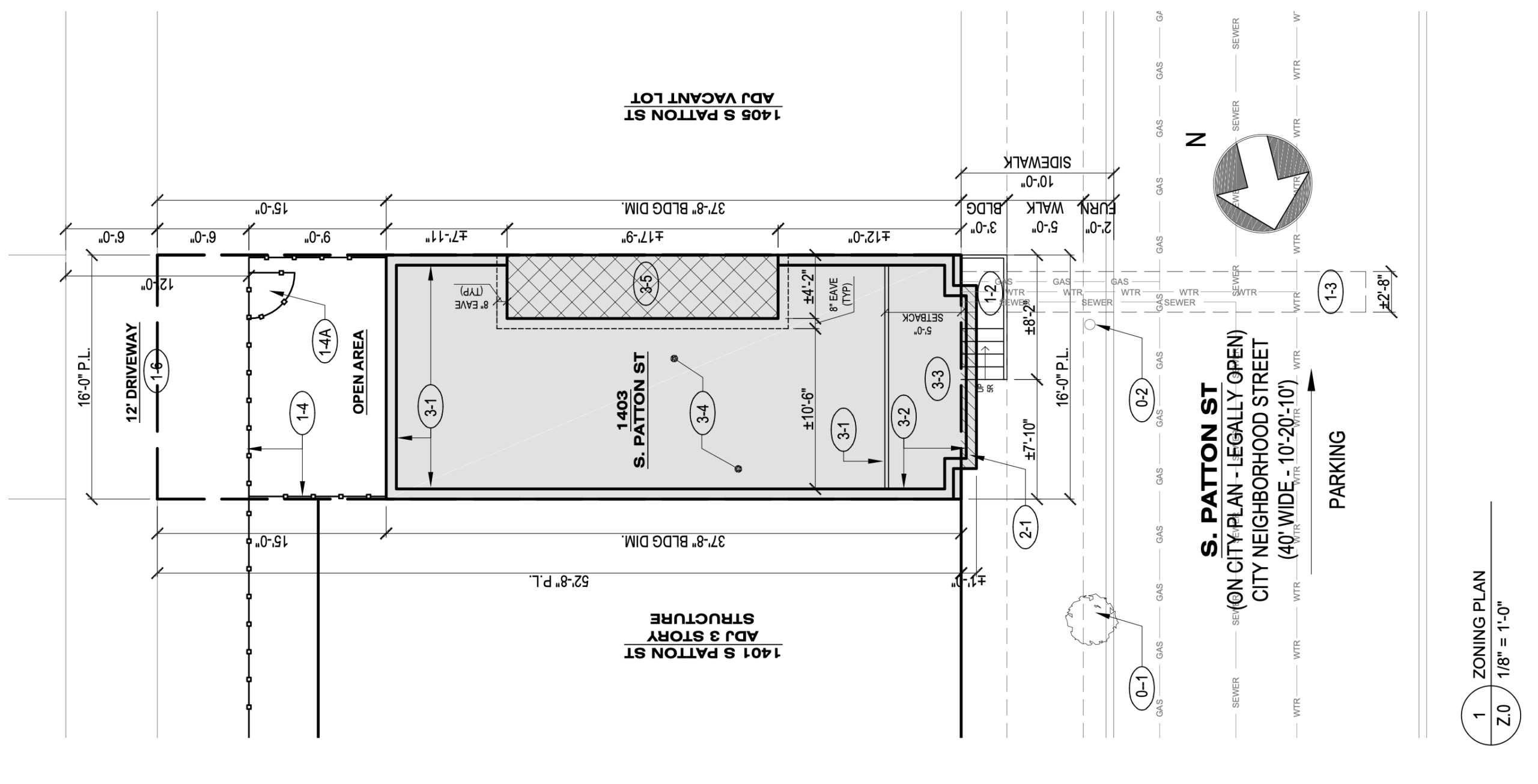 1403 South Patton Street Plan