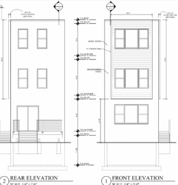 141 East Springer Street Elevations