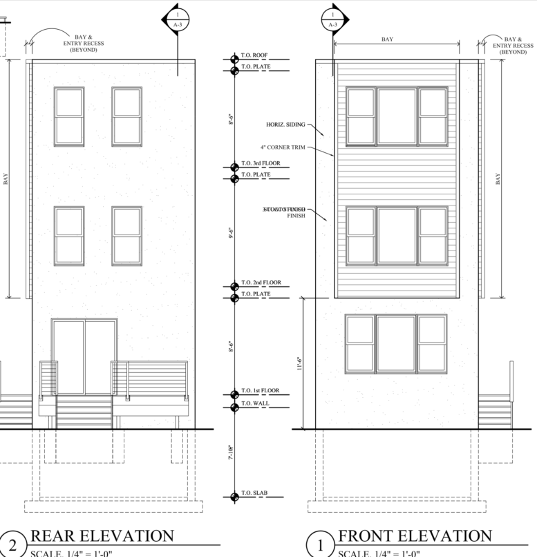141 East Springer Street Elevations