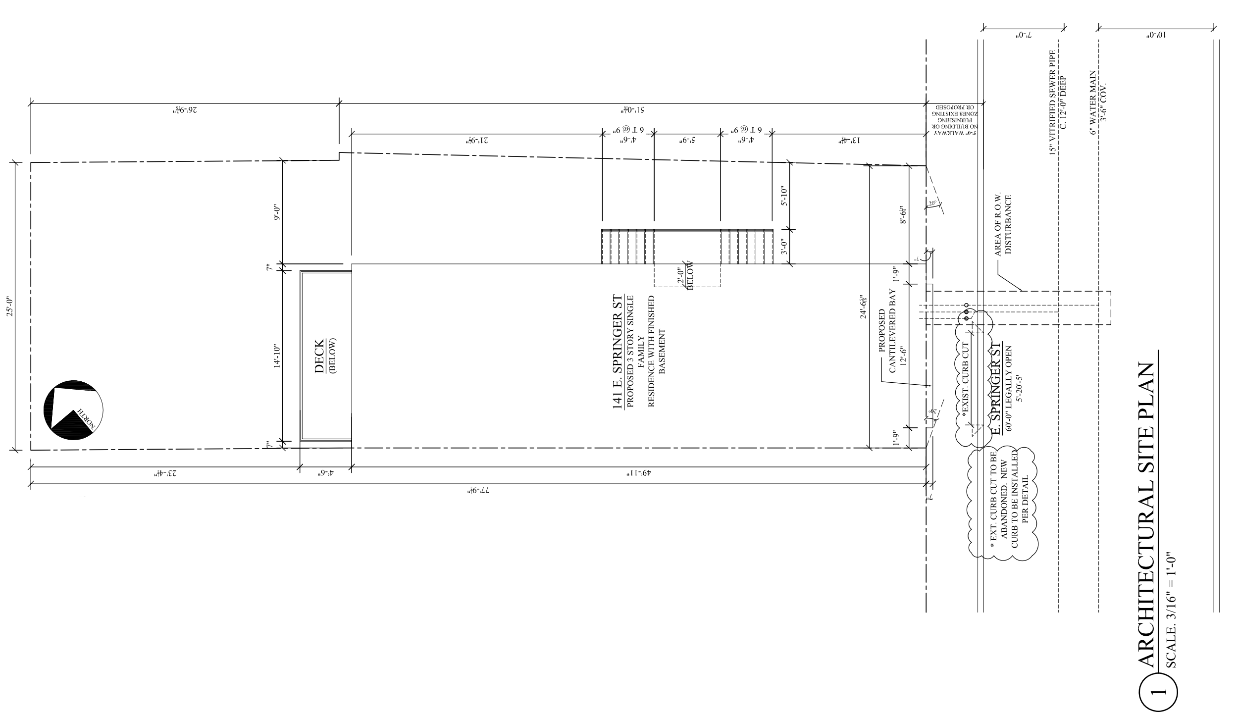 141 East Springer Street Plan