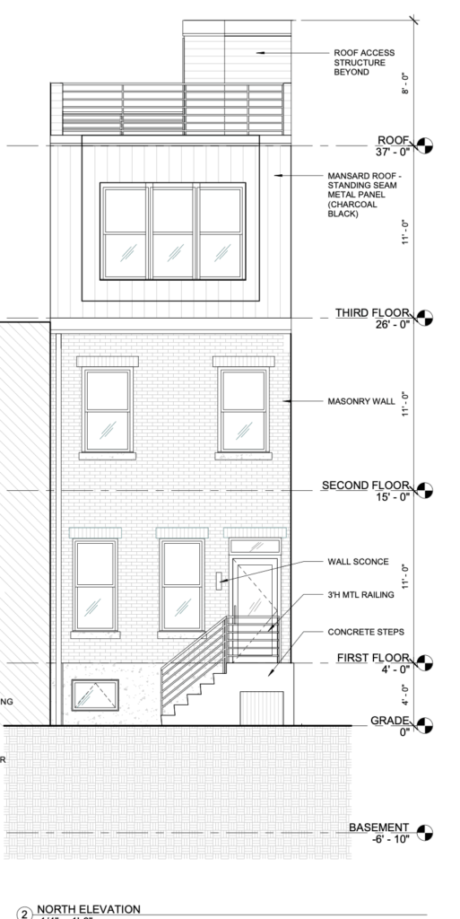 1810 Bainbridge Street North Elevation