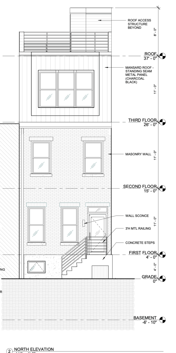 1810 Bainbridge Street North Elevation