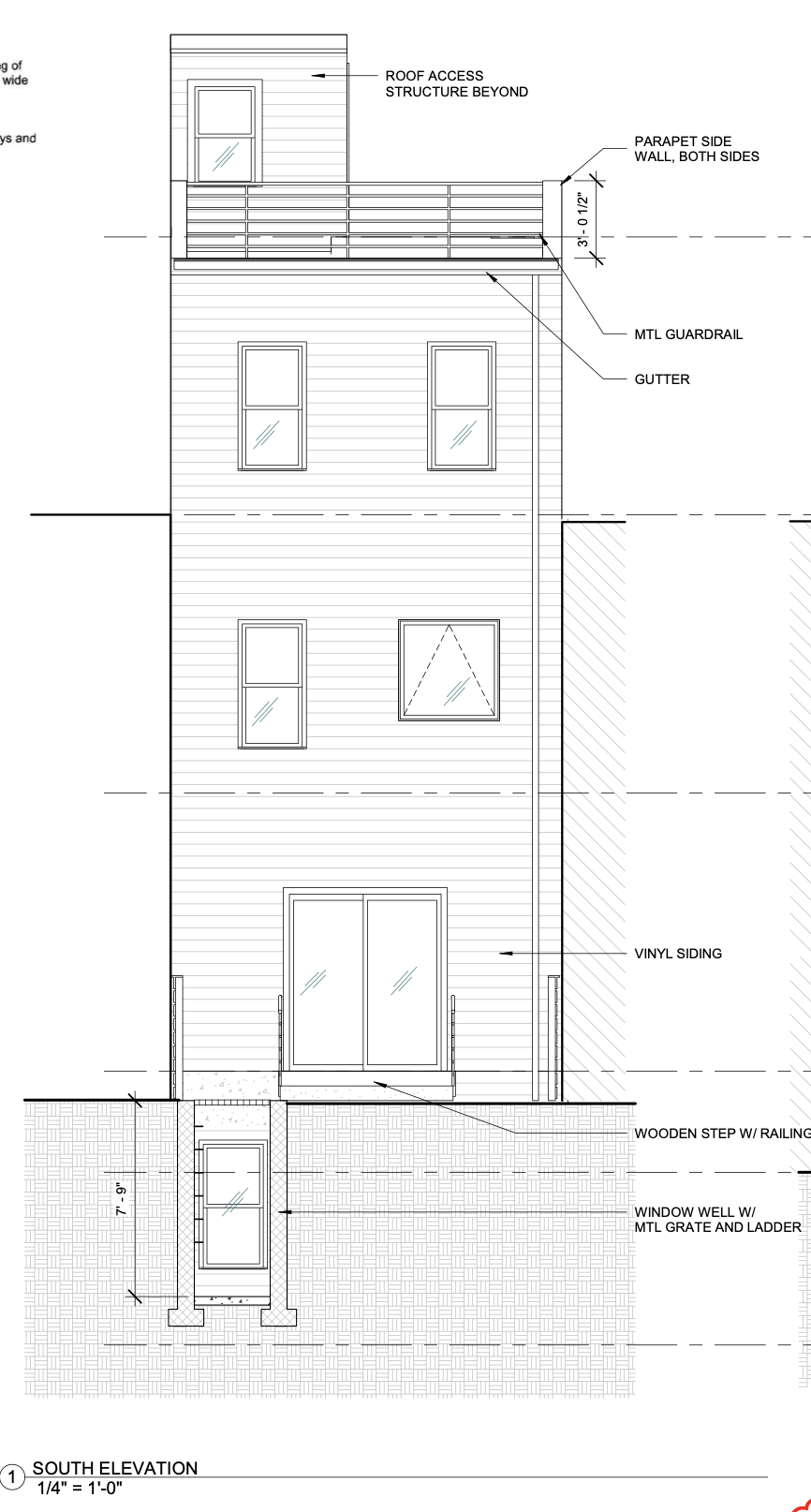 1810 Bainbridge Street South Elevation