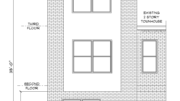 1813 North Croskey Street Elevation
