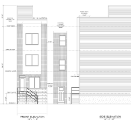 2021 North 4th Street Elevations