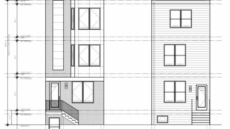2219 North 5th Street Elevations