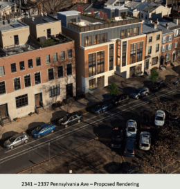 2337-41 Pennsylvania Avenue Rendering