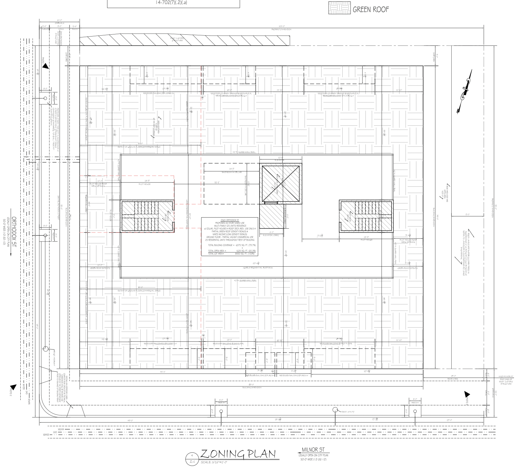 2365 Orthodox Street Zoning Plan