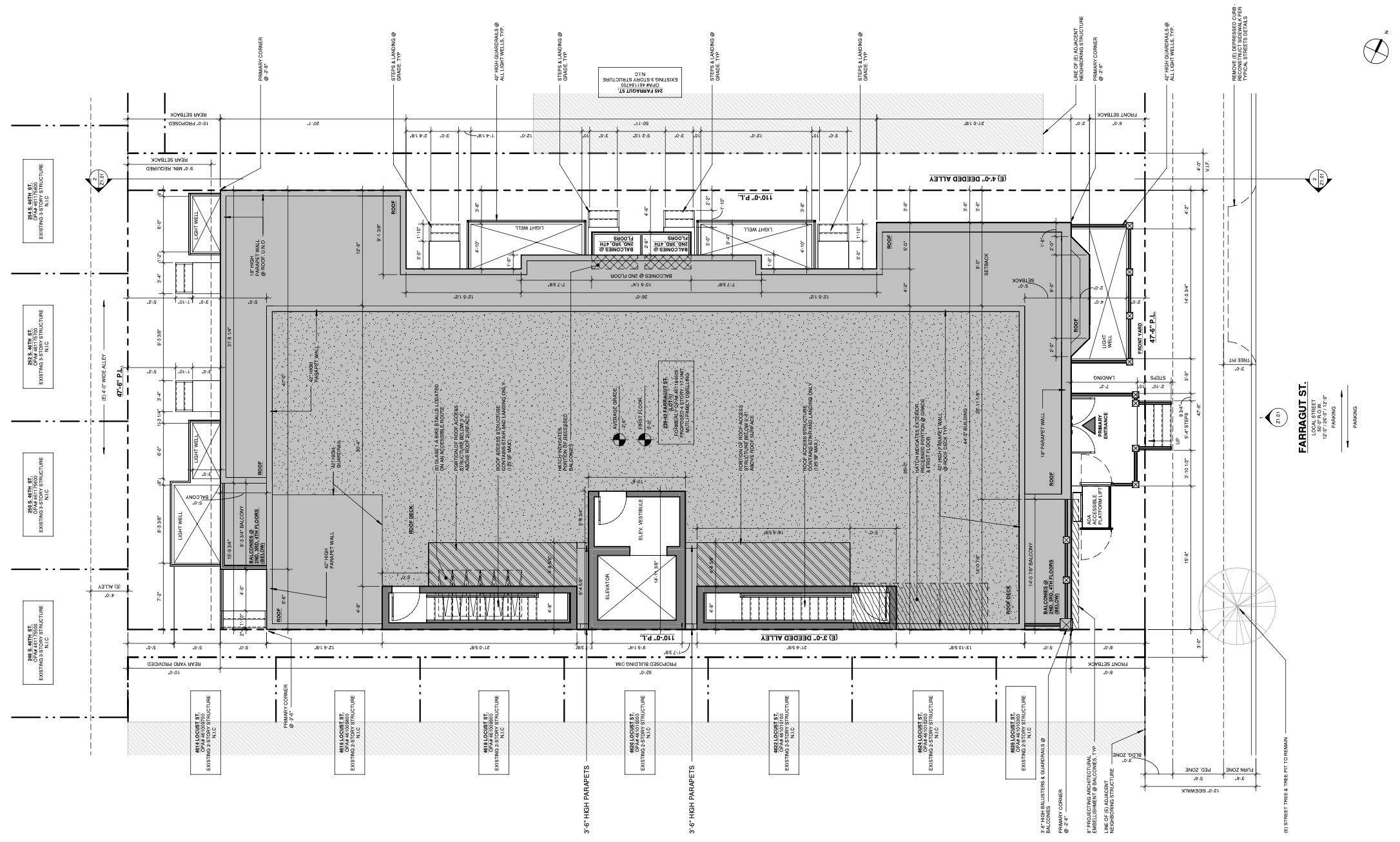 239-43 Farragut Street Plan