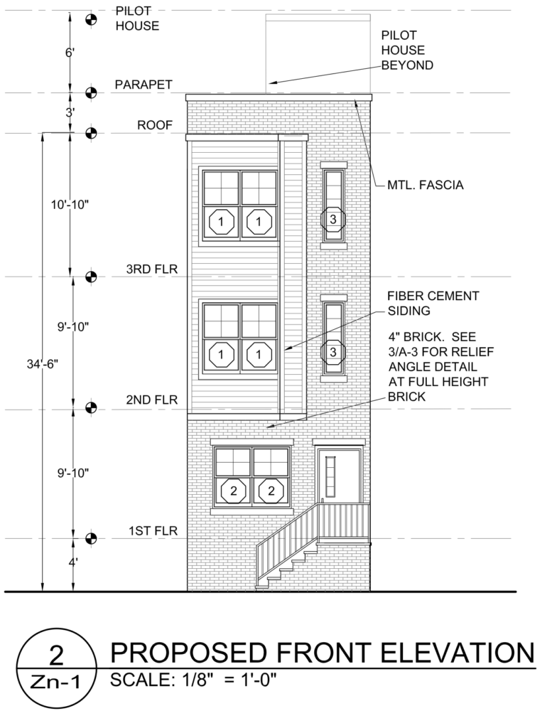 2405 East Dauphin Front Elevation
