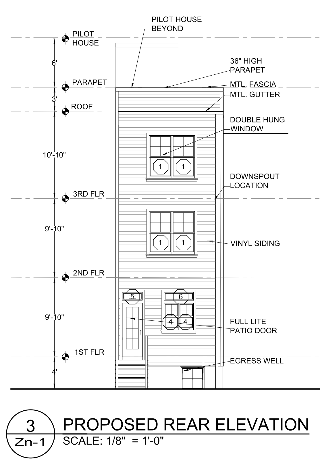 2405 East Dauphin Rear Elevation