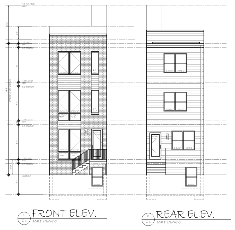 2532 North 11th Street Elevations