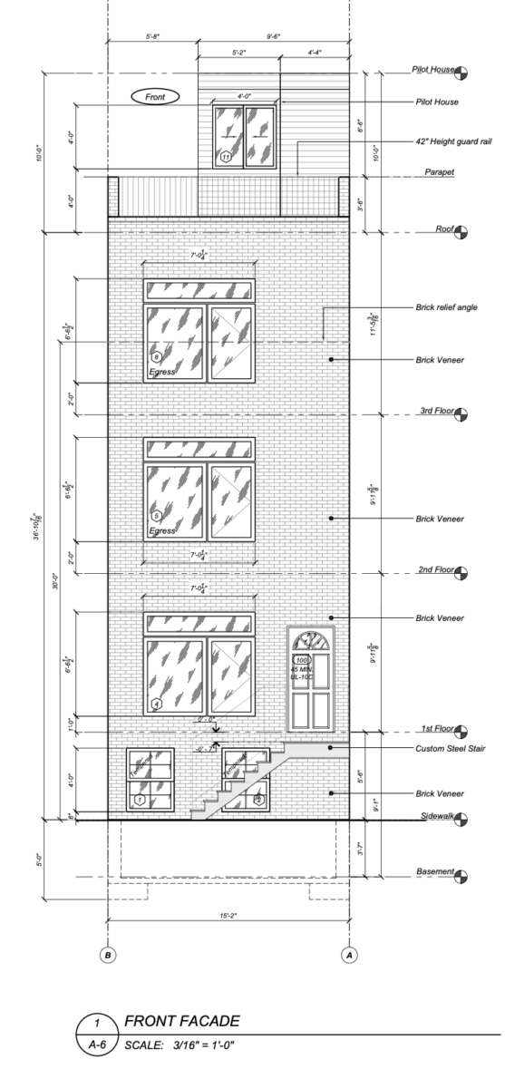 2621 Reed Street Elevation
