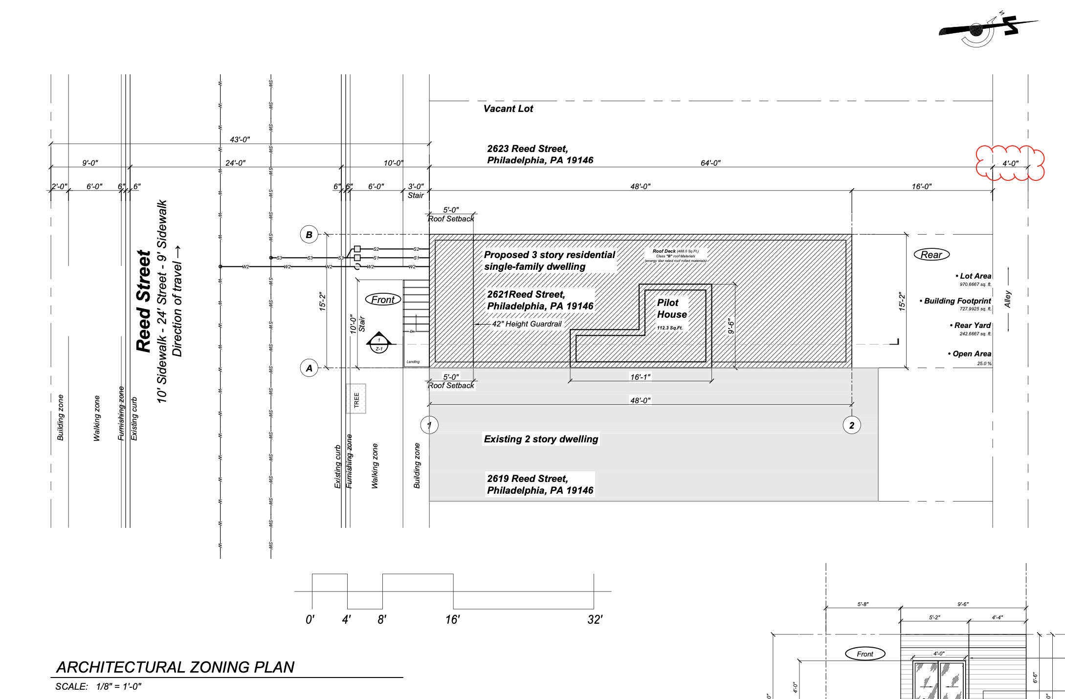 2621 Reed Street Plan