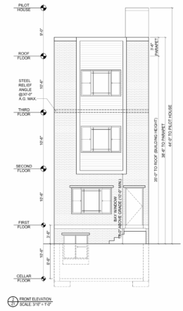 2643 North 6th Street Elevation