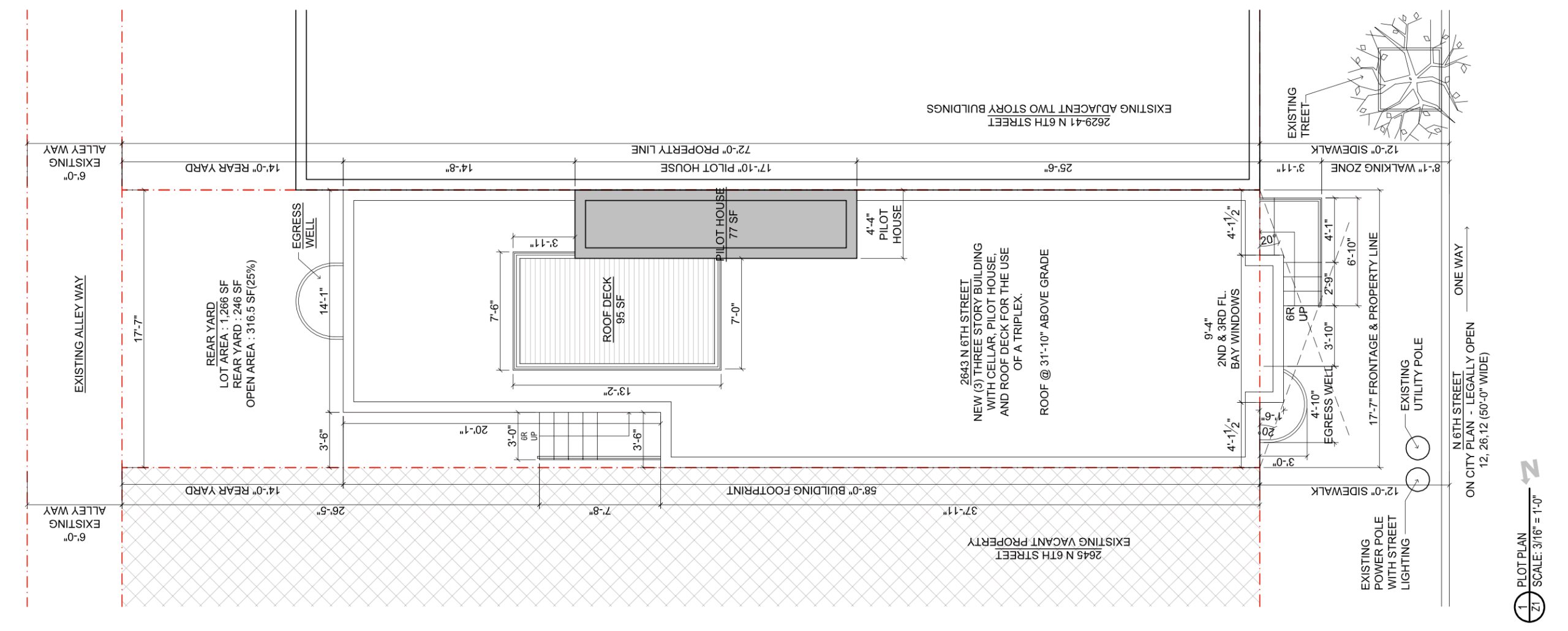 2643 North 6th Street Plan