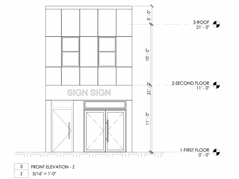5134 Walnut Street Front Elevation