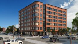 914 South Broad Street. Building rendering. Credit: JKRP Architects via the Civic Design Review