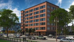 914 South Broad Street. Building rendering. Credit: JKRP Architects via the Civic Design Review