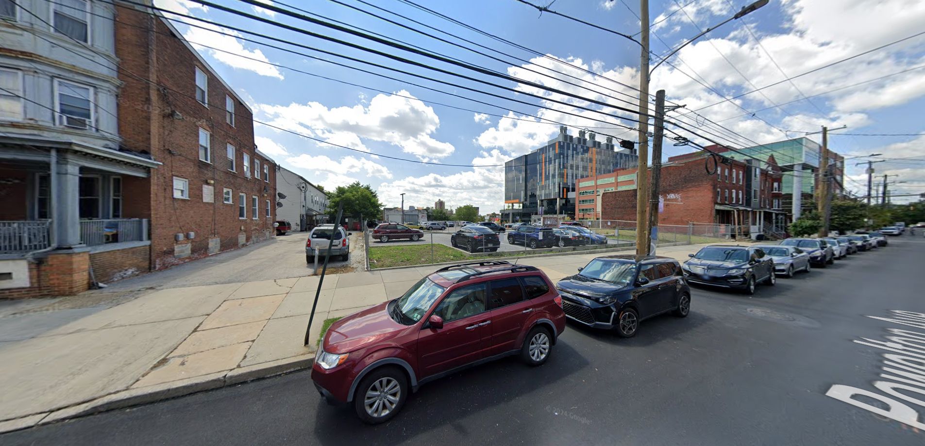 University Place 5.0 Parking Garage at 17 North 41st Street. Site conditions prior to redevelopment. Credit: ISA via the Civic Design Review