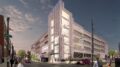 University Place 5.0 Parking Garage at 17 North 41st Street. Project rendering. Credit: ISA via the Civic Design Review