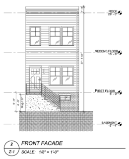 2026 Gerritt Street Front Elevation