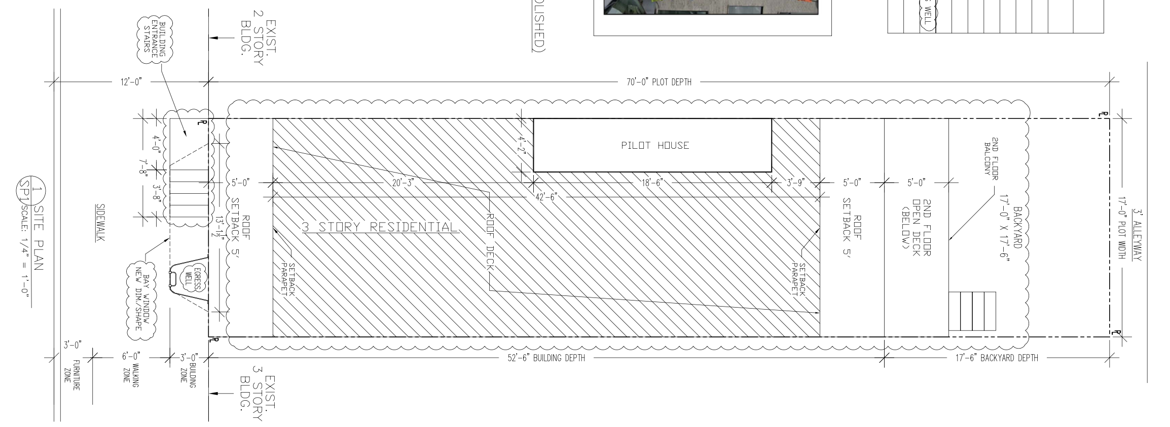 2029 South 20th Street Site Plan