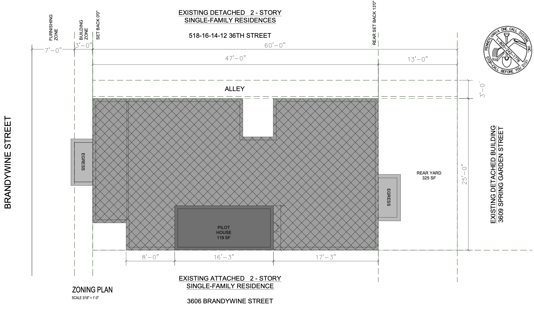 3602 Brandywine Street Plan