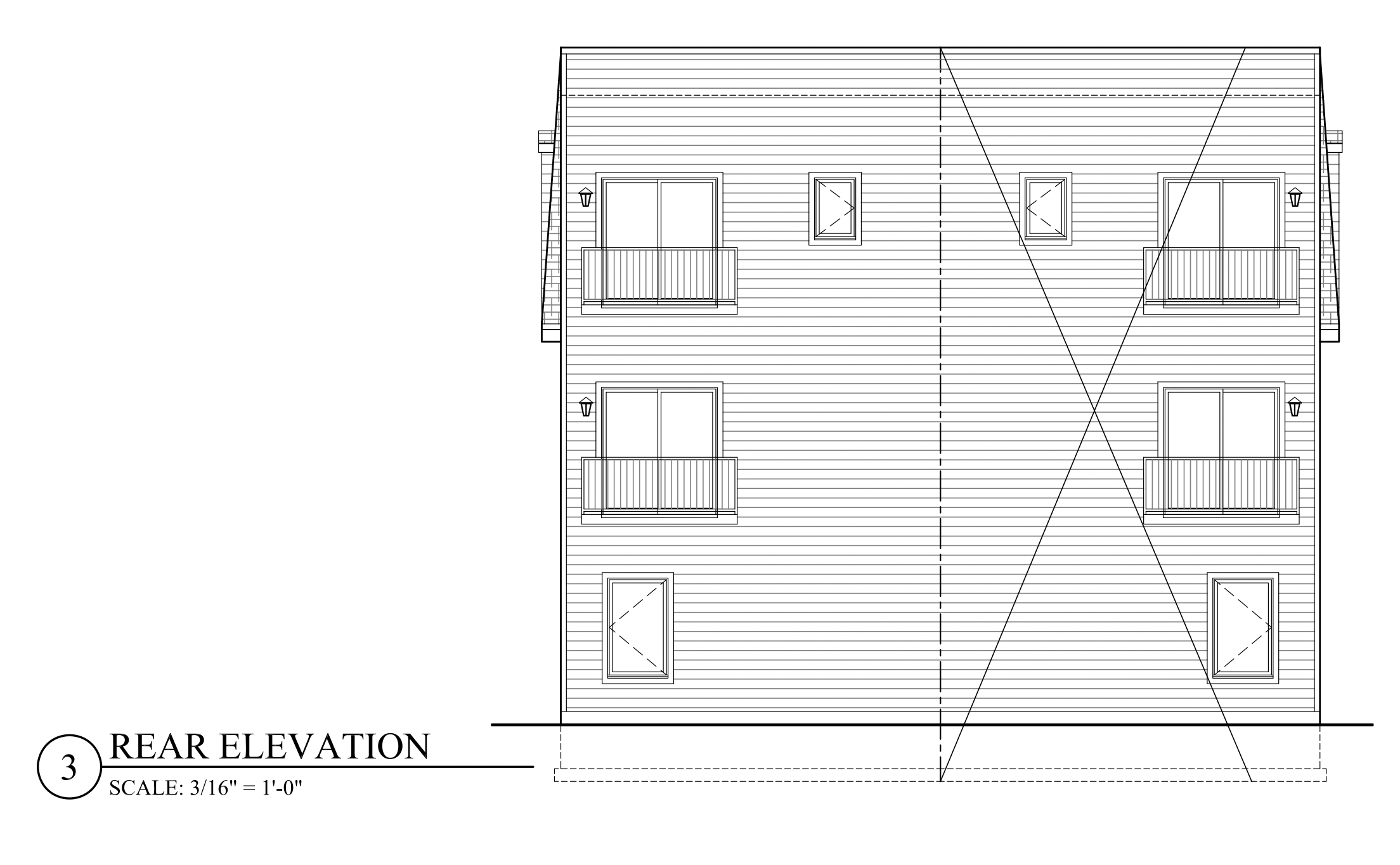48 East Pastorius Street Rear Elevation