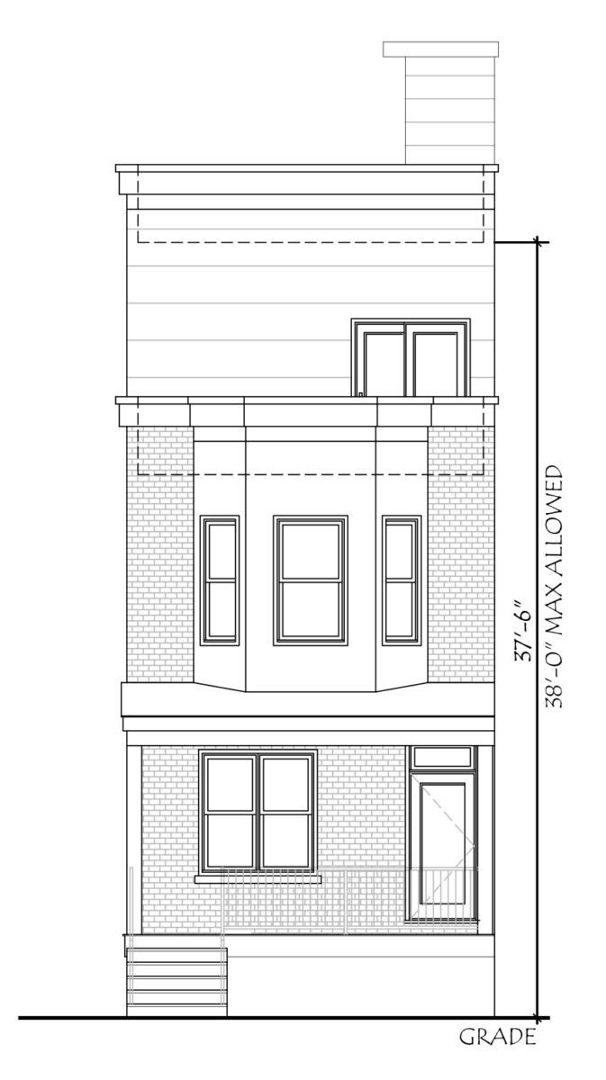 5111 Baltimore Avenue Elevation