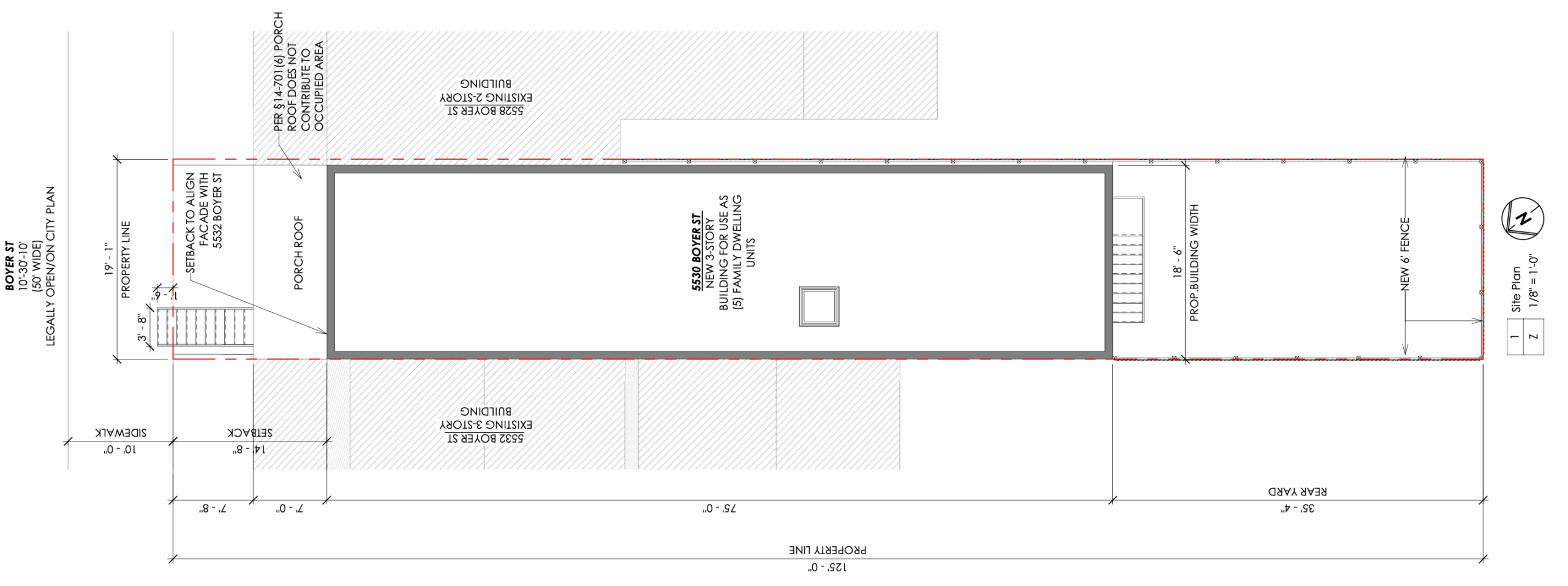 5530 Boyer Street Plan