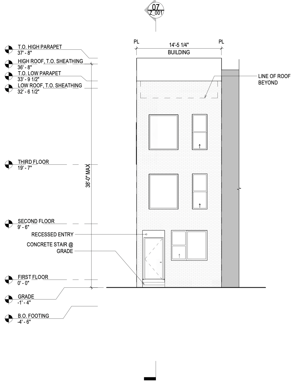 630 West Cumberland Street Facade