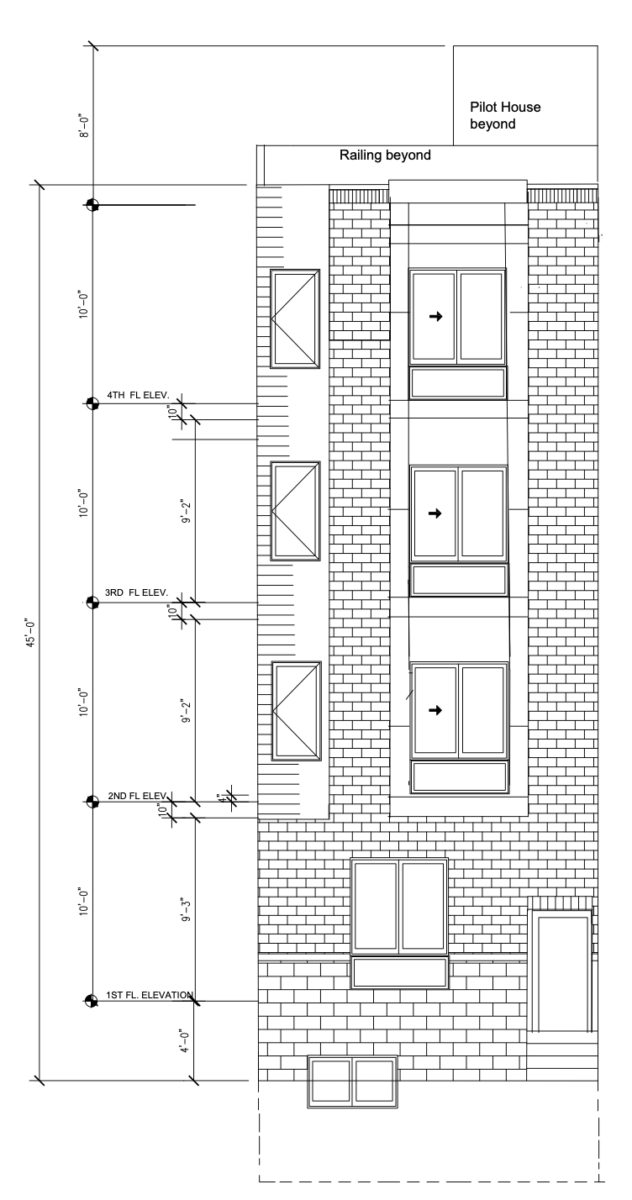 657 N Preston Street Elevation