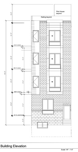 657 North Preston Street Elevation