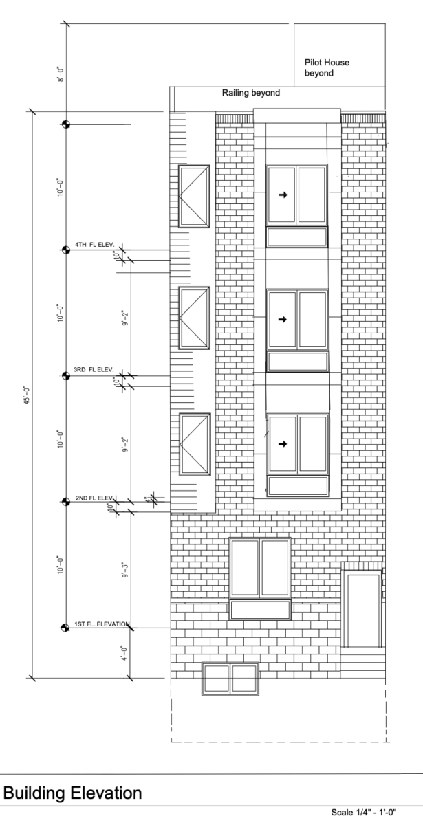 657 North Preston Street Elevation