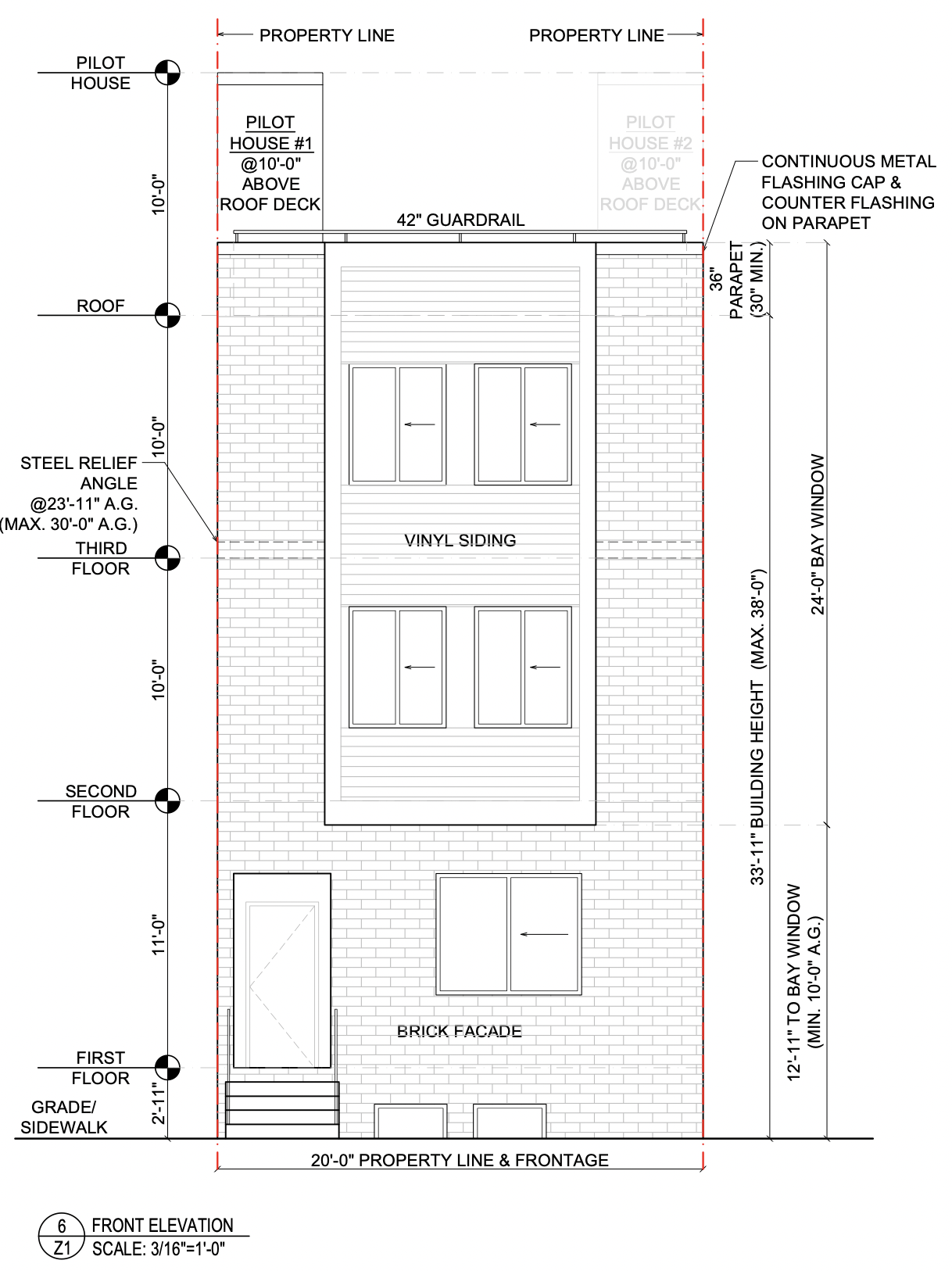857 North 40th Street Elevation