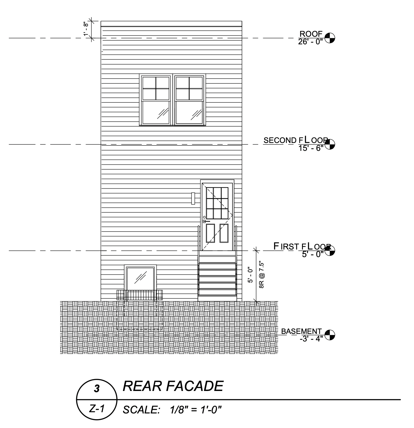 2024 Gerritt Street Rear Facade