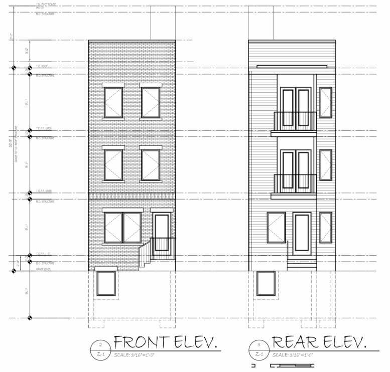 2517 North 7th Street Elevations
