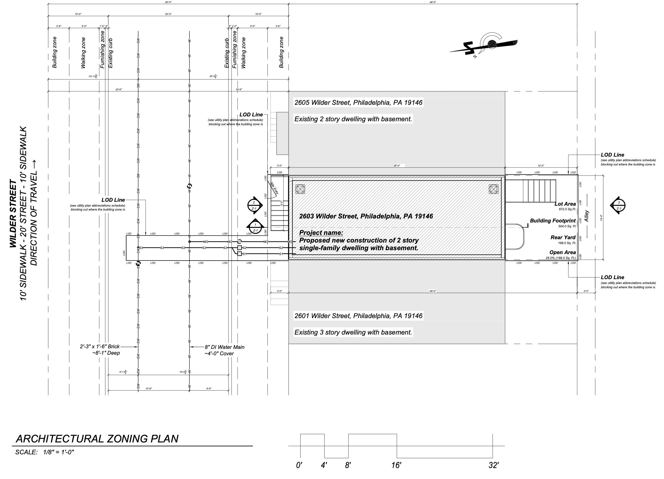 2603 Wilder Street Plan