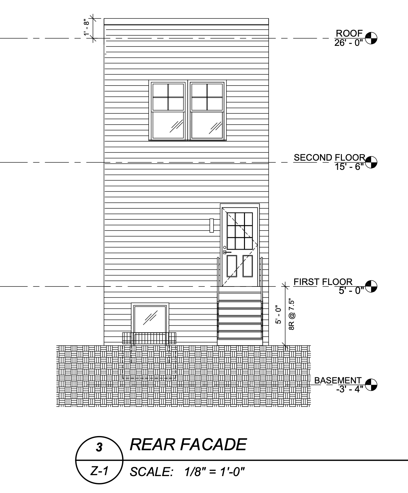 2603 Wilder Street Rear Facade