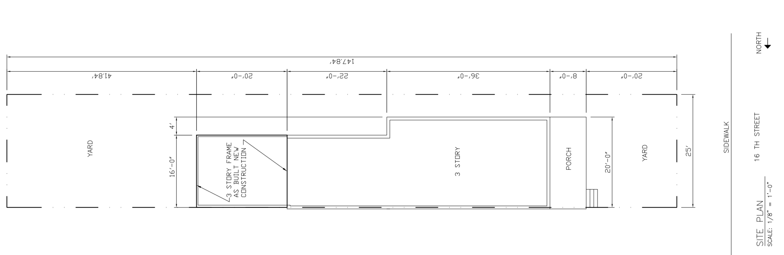 3117 North 16th Street Plan