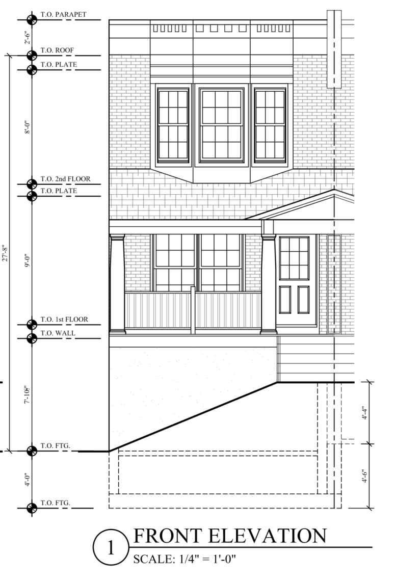 370 East Eleanor Street Front Elevation