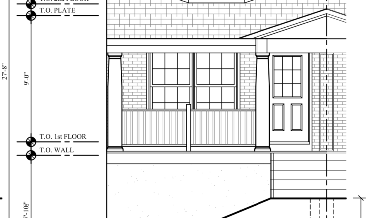 370 East Eleanor Street Front Elevation