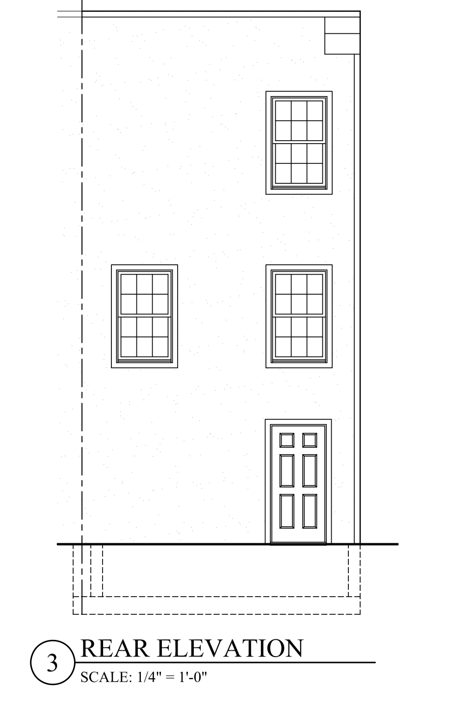370 East Eleanor Street Rear Elevation